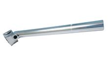 Cargar imagen en el visor de la galería, TUBO DE ASIENTO 25.4mm x 300mm ALUMINIO SILVER CON CREMAYERA
