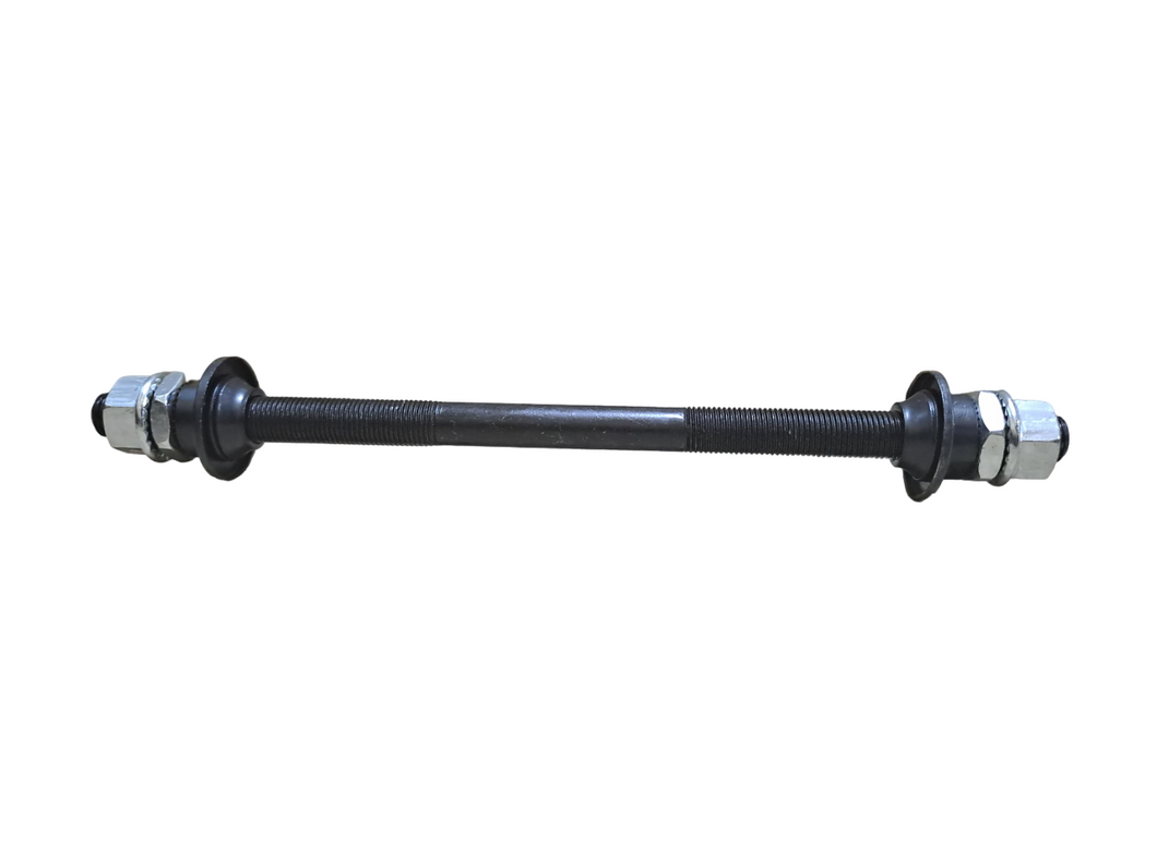 EJE TRASERO 3/8X190 MM SIN SEPARADOR CON GUARDAPOLVO NEGRO