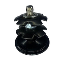 Cargar imagen en el visor de la galería, TAPON A-HEAD ARAÑA 1-1/8&quot; CON TAPA DE ALUMINIO NEGRA PARA TAZA DE DIRECCION
