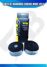 Cargar imagen en el visor de la galería, CINTA DE MANUBRIO CORCHO WRAP VELO
