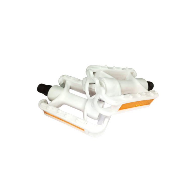 SET PEDAL PLASTICO 9/16 BLANCO