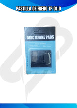 Cargar imagen en el visor de la galería, PASTILLA DE FRENO MODELO 01-D
