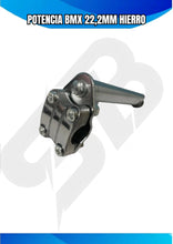 Cargar imagen en el visor de la galería, POTENCIA BMX 22,2MM HIERRO
