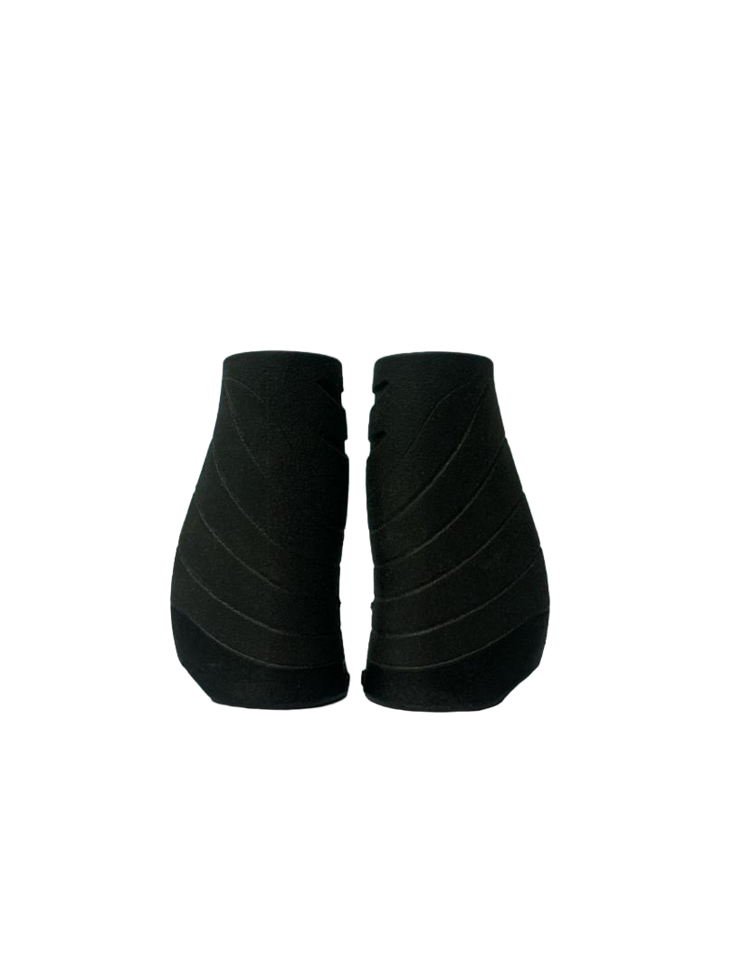 PUÑOS BMX COLOR NEGRO ARO SEGURIDAD PARA BICICLETA 12