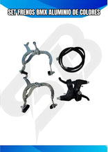 Cargar imagen en el visor de la galería, SET FRENOS BMX ALUMINIO DE COLORES
