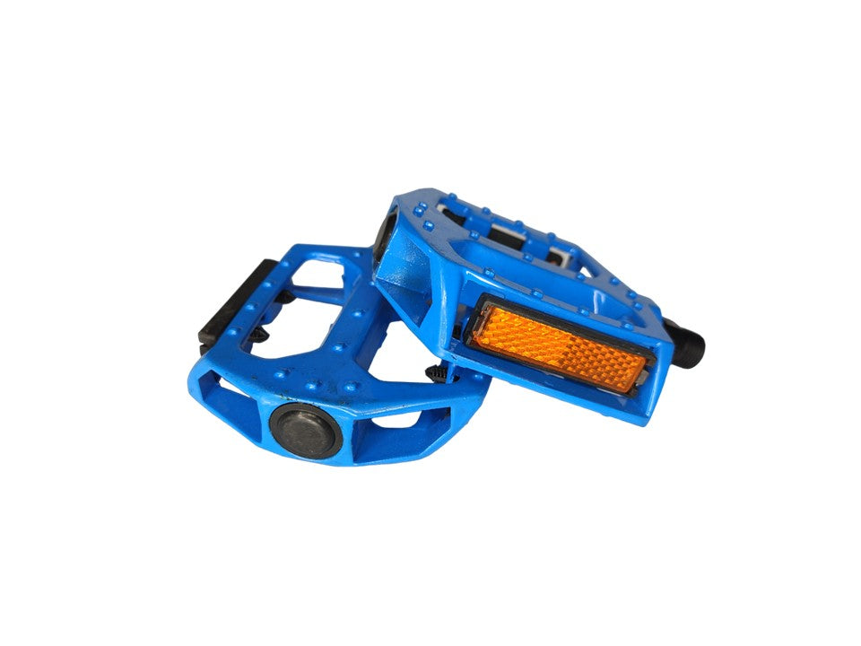 SET PEDAL ALUMINIO 9/16 AZUL