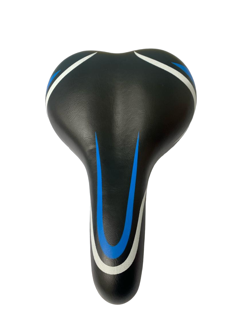 SILLA MTB NEGRO CON AZUL