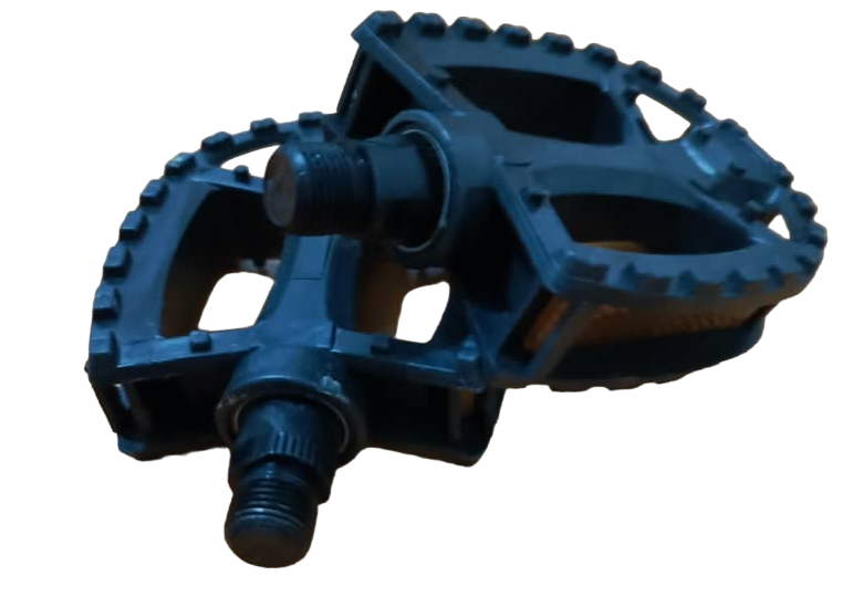 SET PEDAL PLASTICO 9/16 REDONDO