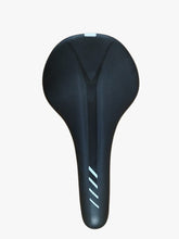 Cargar imagen en el visor de la galería, SILLA MTB NEGRO CON BLANCO
