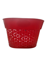 Cargar imagen en el visor de la galería, CESTA PLASTICA ROSADA INCLUYE KIT DE INSTALACION
