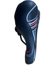 Cargar imagen en el visor de la galería, SILLA MTB NEGRO CON ROJO Y BLANCO
