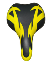 Cargar imagen en el visor de la galería, SILLA MTB  NEGRO FRANJAS (COLORES)
