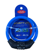 Cargar imagen en el visor de la galería, CANDADO DE SEGURIDAD CON COMBINACION TIPO GUAYA.
