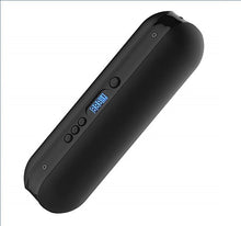 Cargar imagen en el visor de la galería, COMPRESOR DE AIRE MINI PORTATIL CON PANTALLA DIGITAL, RECARGABLE, CON LINTERNA, BASE PARA BICICLETA, 150PSI
