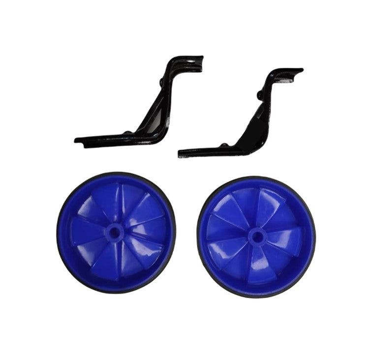 RUEDAS ESTABILIZADORAS RIN 12 AZUL/ROJO