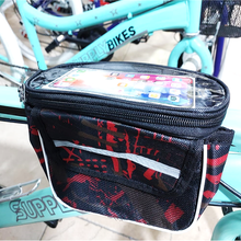Cargar imagen en el visor de la galería, BOLSO DOBLE AL TUBO DE ASIENTO CON PORTA CELULAR
