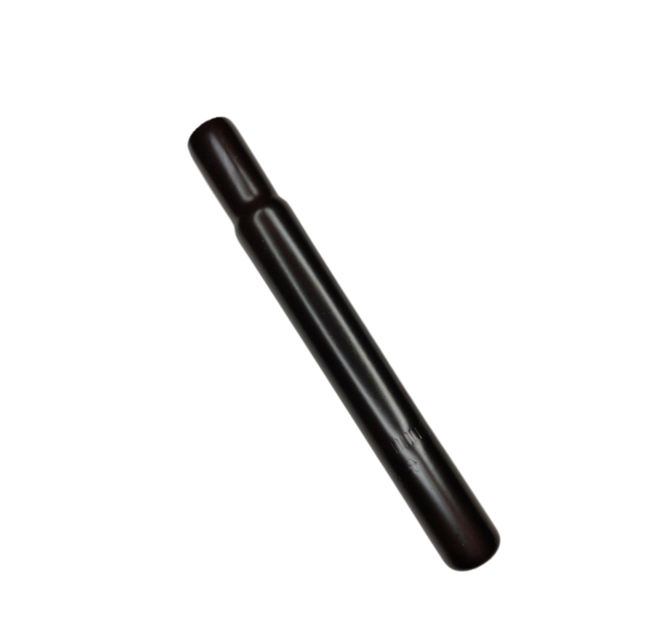 TUBO SILLA HIERRO NEGRO 25,4MM CORTO 190MM