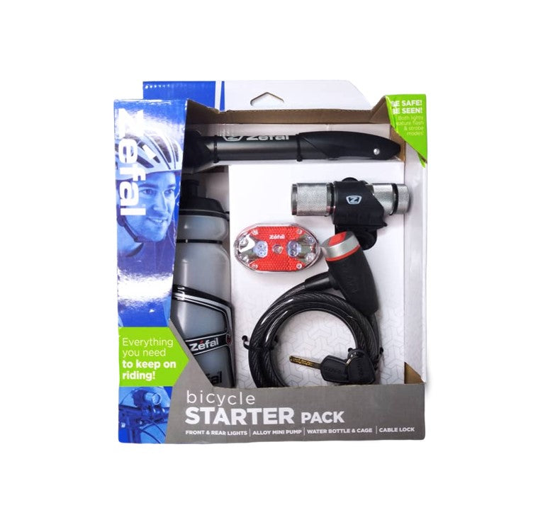 KIT ZEFAL (BOMBA, TERMO, LINTERNA, GUAYA DE SEGURIDAD)