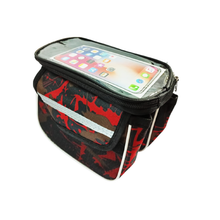 Cargar imagen en el visor de la galería, BOLSO DOBLE AL TUBO DE ASIENTO CON PORTA CELULAR
