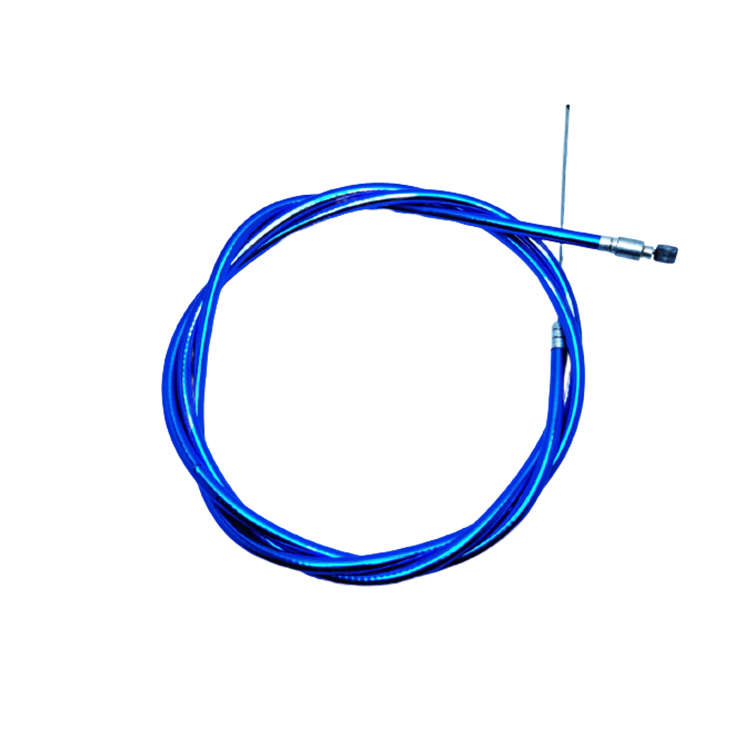 GUAYA FRENO TRASERA  CON FORRO AZUL 1.35 CM