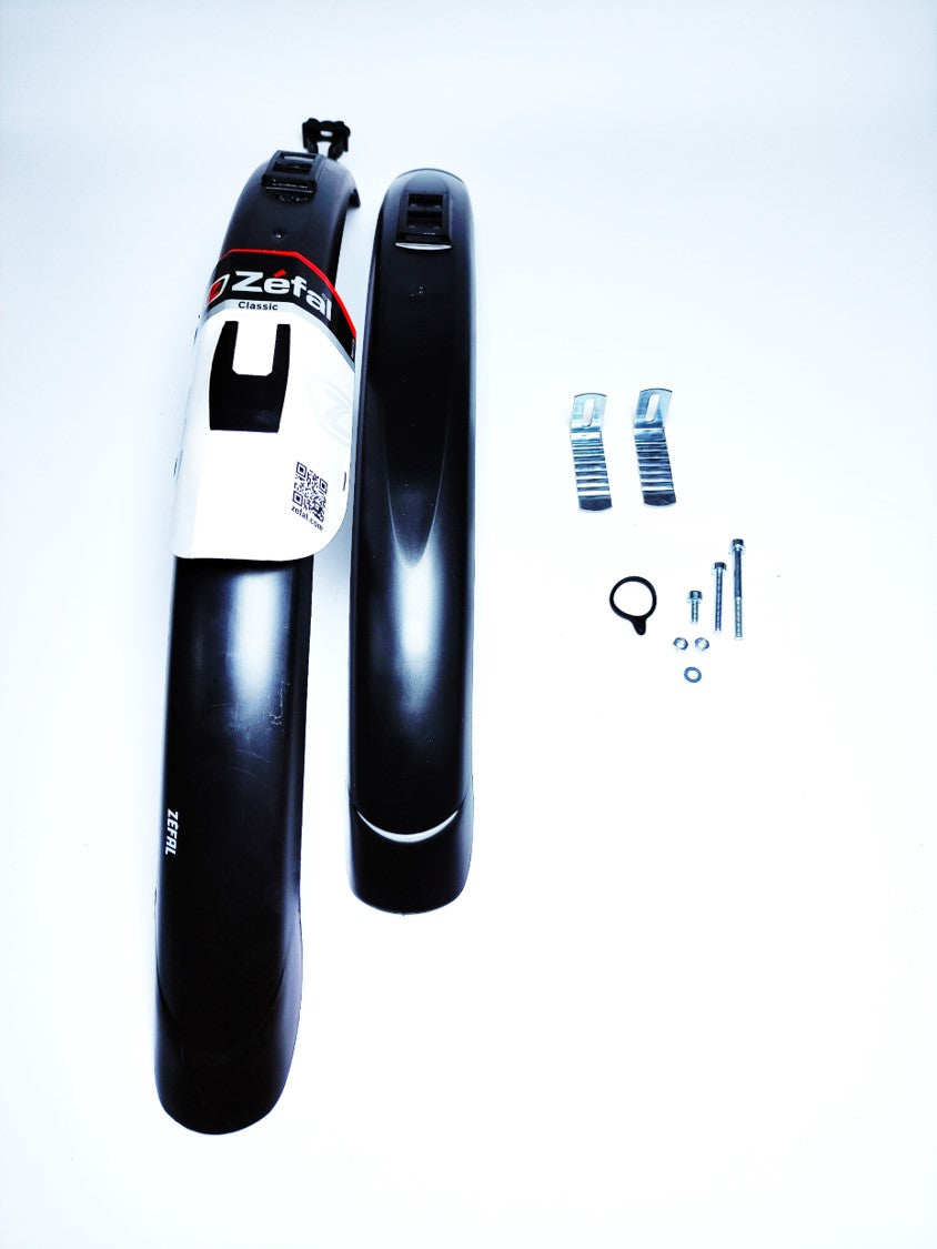 GUARDAFANGO ZEFAL CLASSIC DELANTERO Y TRASERO SET NEGRO