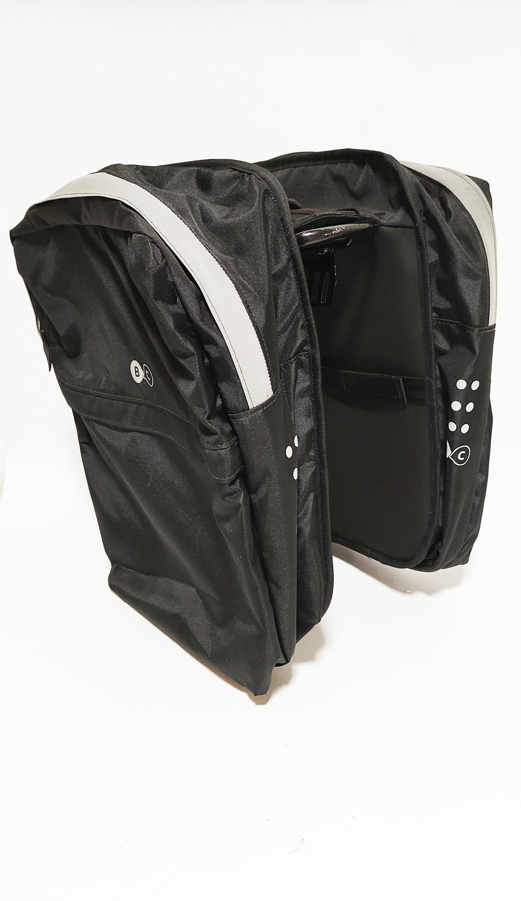 BOLSO PARA PARRILLERA GRAN CAPACIDAD NEGRO