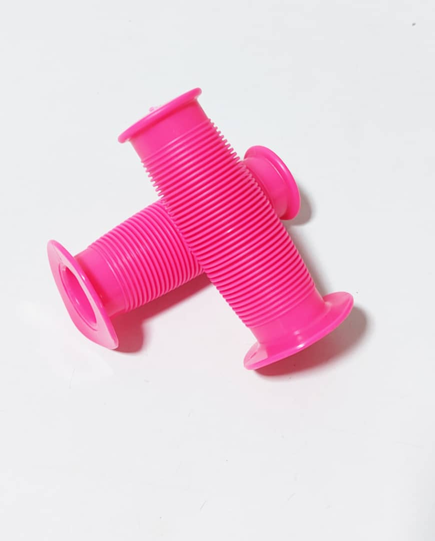 PUÑOS BMX GOMA ROSADO RIN 12