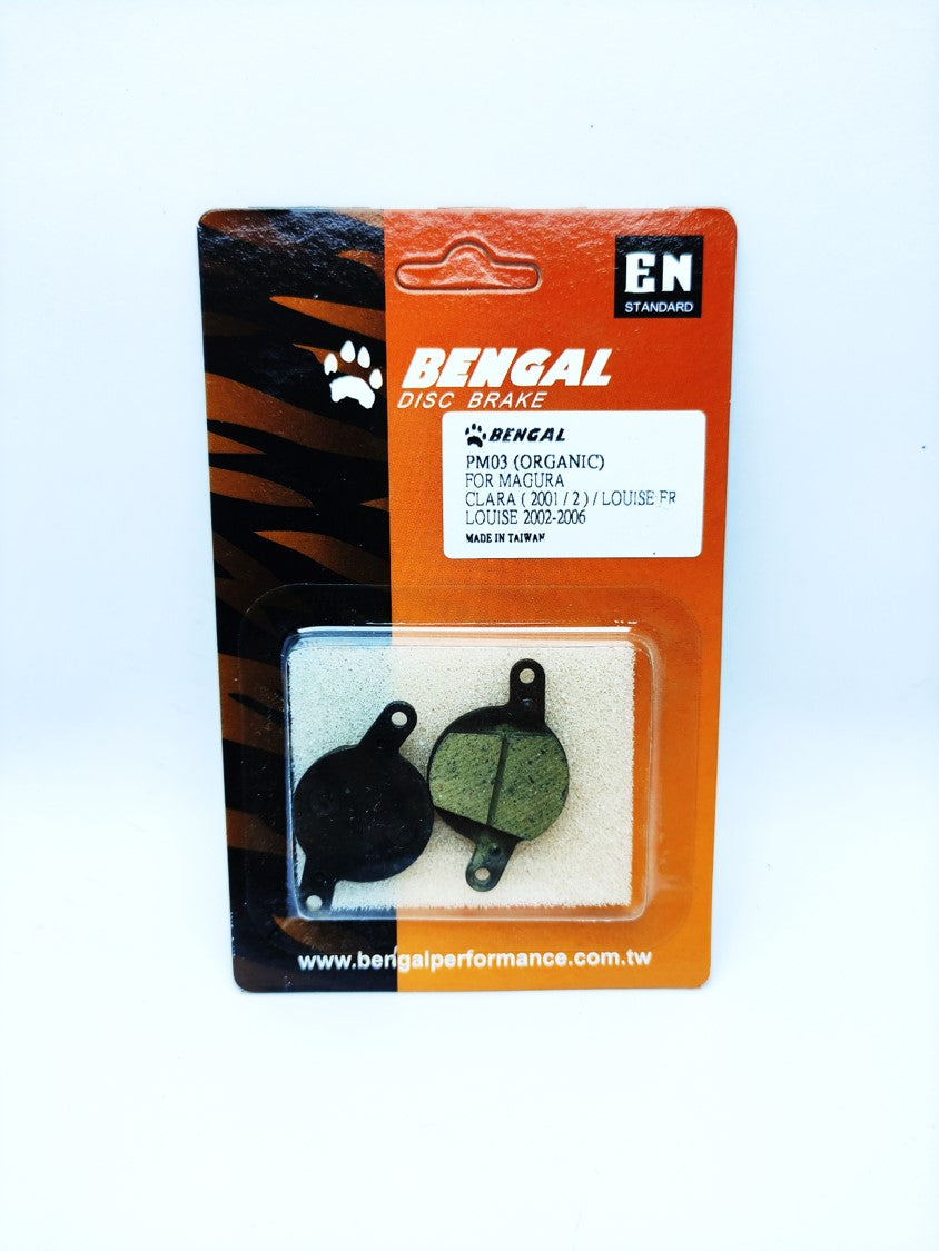 PASTILLA DE FRENO BENGAL SEMI METALICA ORGANICA 2PCS